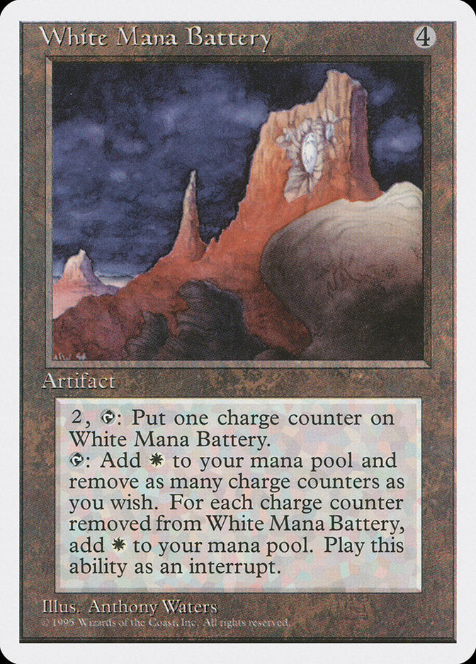 White Mana Battery [Fourth Edition] | Rock City Comics