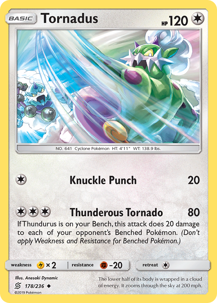 Tornadus (178/236) [Sun & Moon: Unified Minds] | Rock City Comics