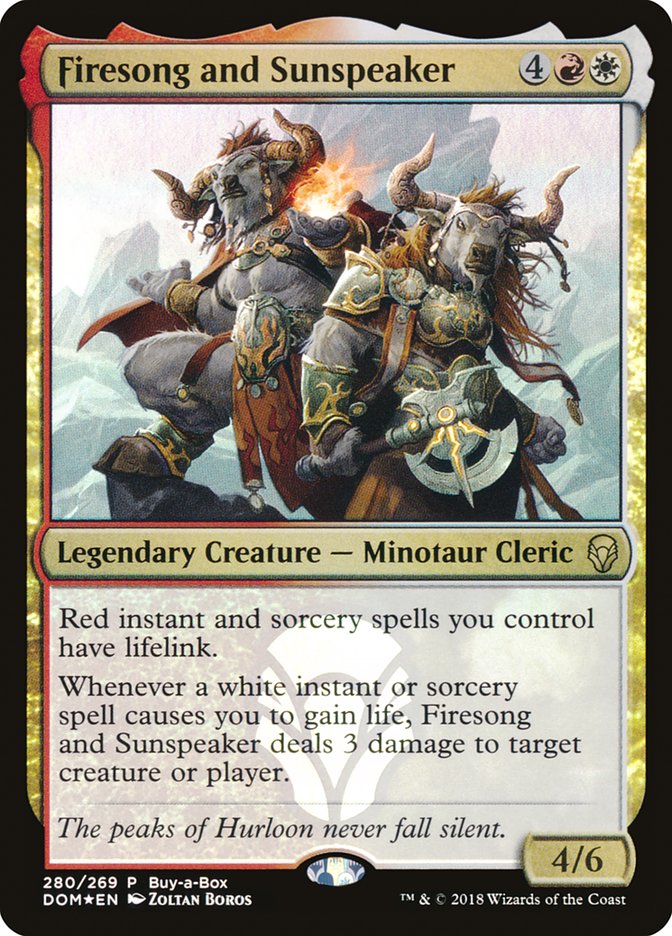 Firesong and Sunspeaker (Buy-A-Box) [Dominaria] | Rock City Comics