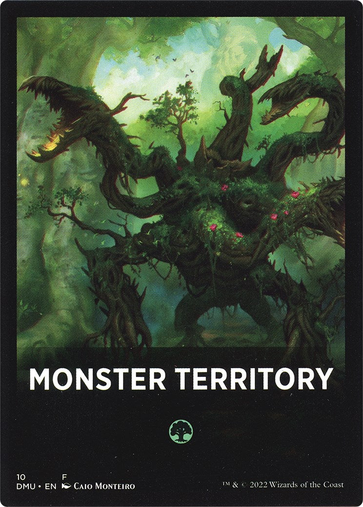 Monster Territory Theme Card [Dominaria United Tokens] | Rock City Comics