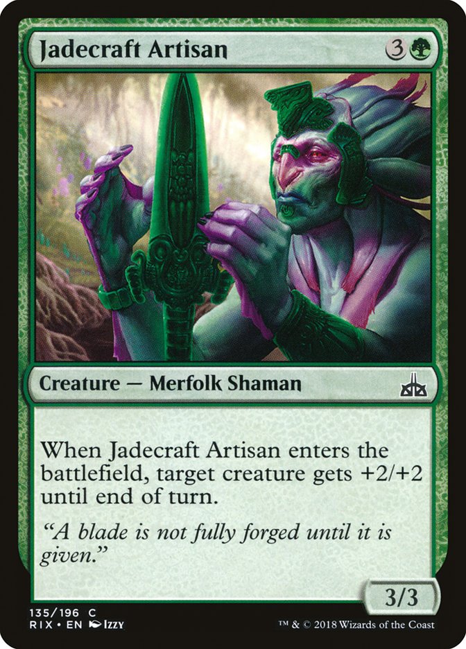 Jadecraft Artisan [Rivals of Ixalan] | Rock City Comics