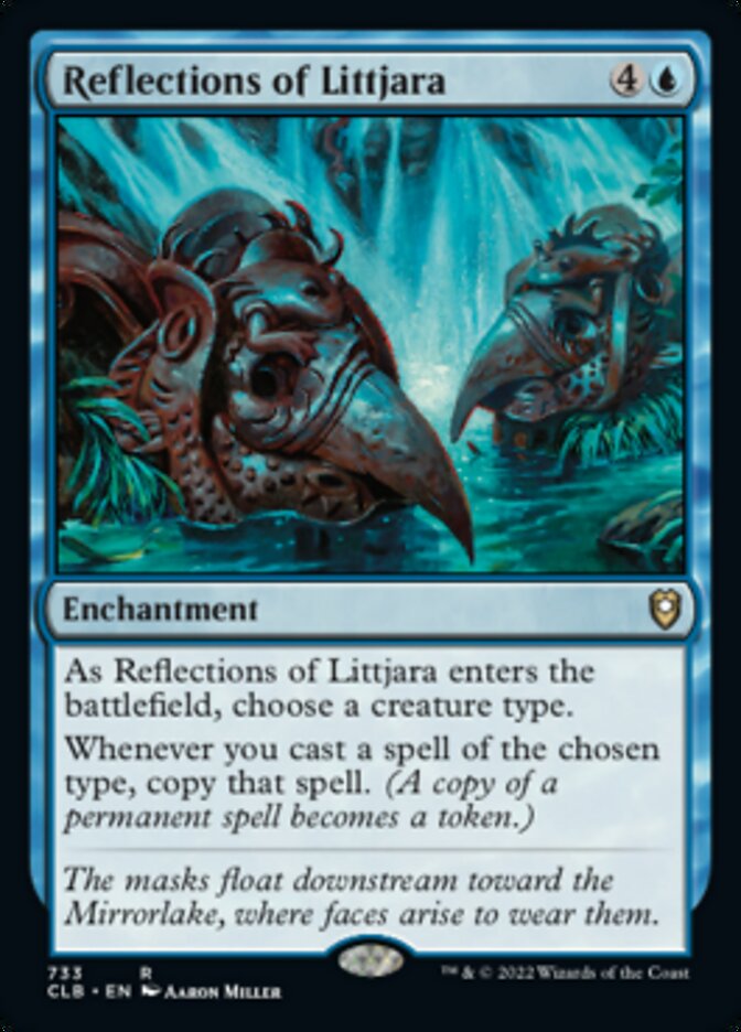 Reflections of Littjara [Commander Legends: Battle for Baldur's Gate] | Rock City Comics