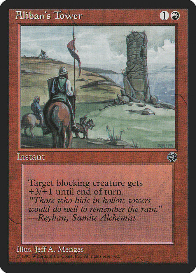 Aliban's Tower (Reyhan Flavor Text) [Homelands] | Rock City Comics