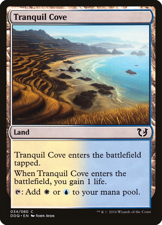 Tranquil Cove [Duel Decks: Blessed vs. Cursed] | Rock City Comics