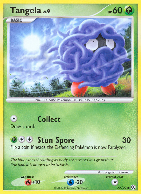 Tangela (77/99) [Platinum: Arceus] | Rock City Comics