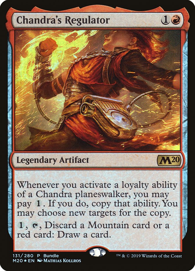 Chandra's Regulator (Bundle) [Core Set 2020 Promos] | Rock City Comics