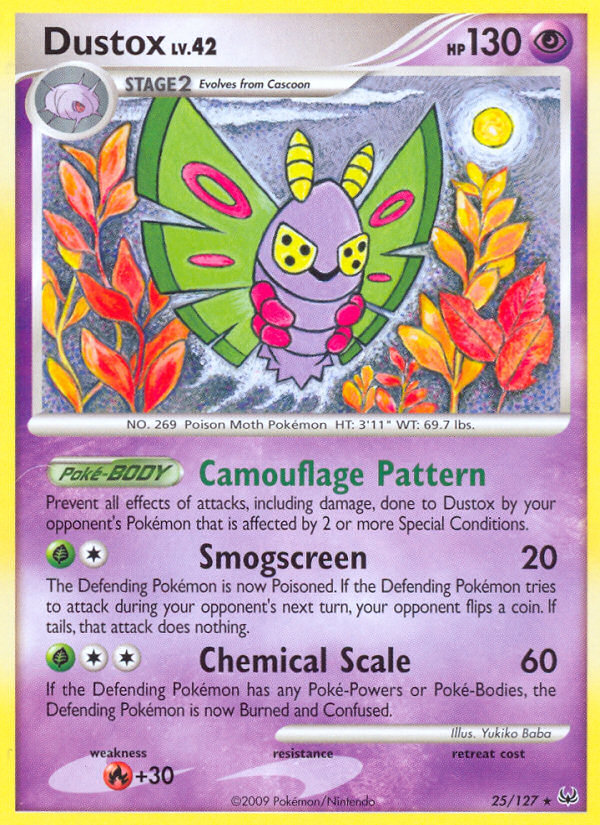 Dustox (25/127) [Platinum: Base Set] | Rock City Comics