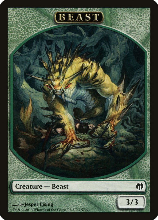 Beast [Duel Decks: Heroes vs. Monsters Tokens] | Rock City Comics