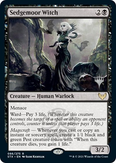 Sedgemoor Witch (Promo Pack) [Strixhaven: School of Mages Promos] | Rock City Comics