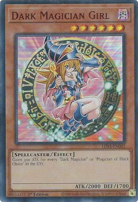 Dark Magician Girl (Red) [LDS3-EN082] Ultra Rare | Rock City Comics