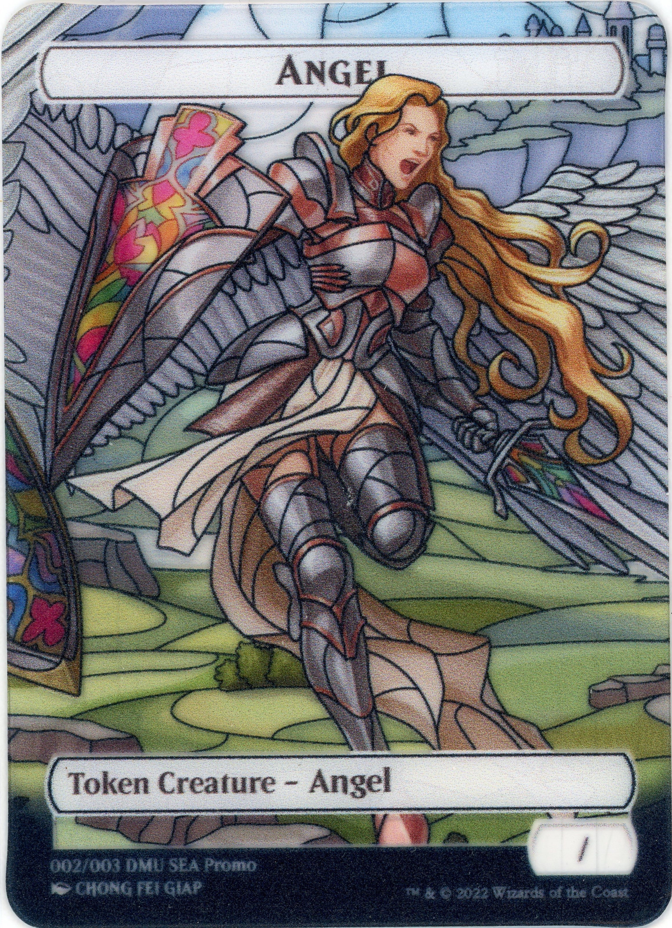 Angel Token (SEA Exclusive) [Dominaria United Tokens] | Rock City Comics