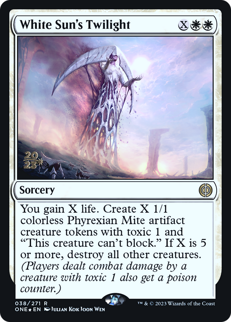 White Sun's Twilight [Phyrexia: All Will Be One Prerelease Promos] | Rock City Comics