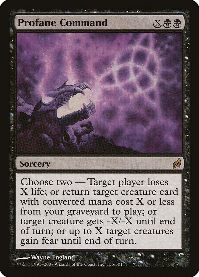 Profane Command [Lorwyn] | Rock City Comics