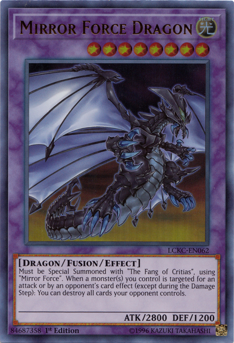 Mirror Force Dragon [LCKC-EN062] Ultra Rare | Rock City Comics