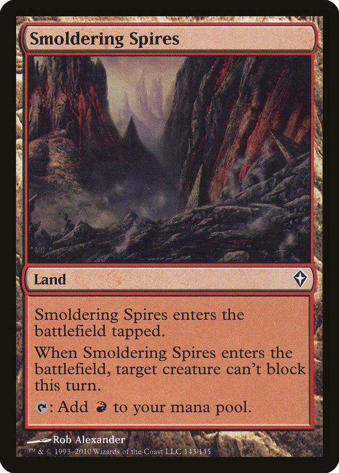 Smoldering Spires [Worldwake] | Rock City Comics