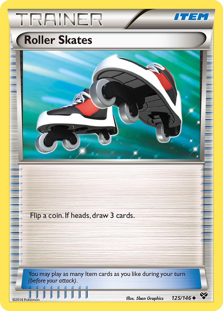 Roller Skates (125/146) [XY: Base Set] | Rock City Comics