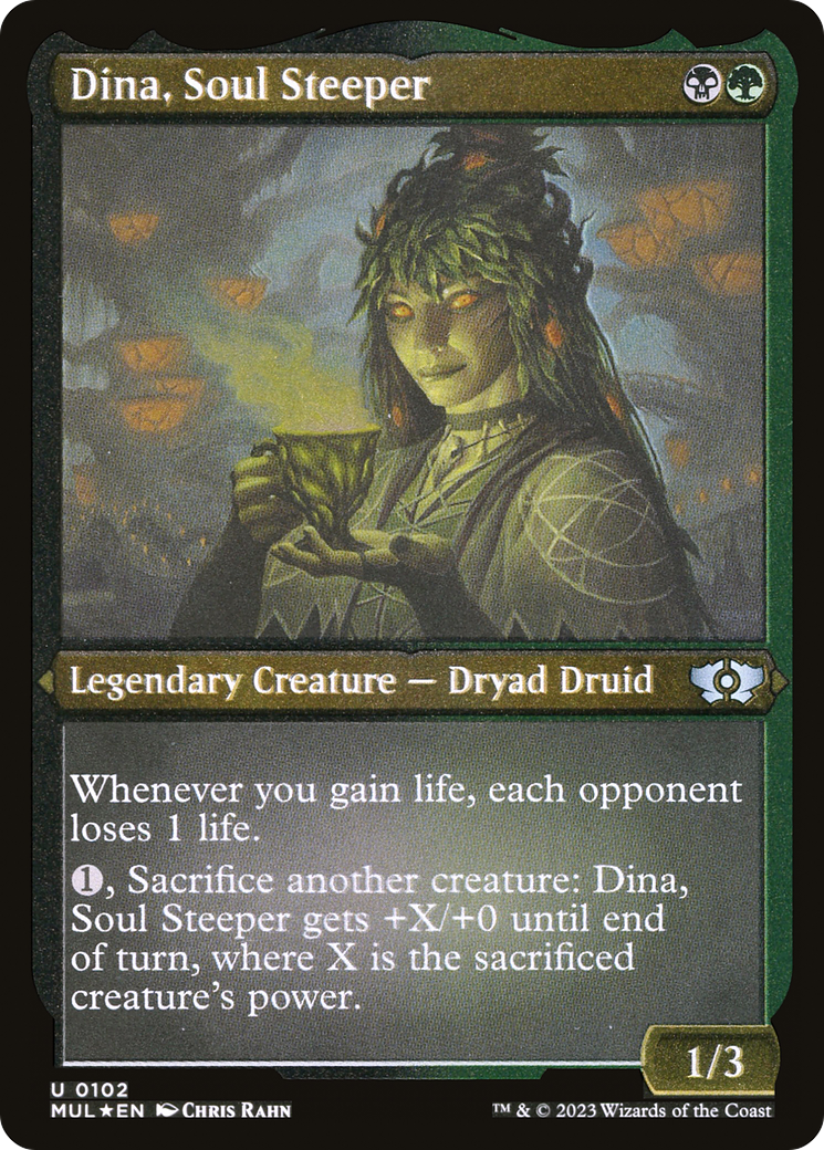 Dina, Soul Steeper (Foil Etched) [Multiverse Legends] | Rock City Comics