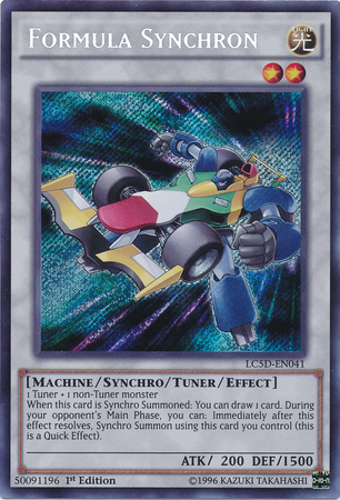 Formula Synchron [LC5D-EN041] Secret Rare | Rock City Comics