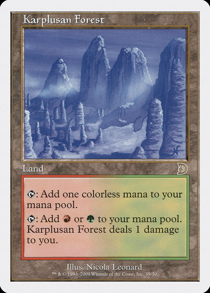 Karplusan Forest [Deckmasters] | Rock City Comics