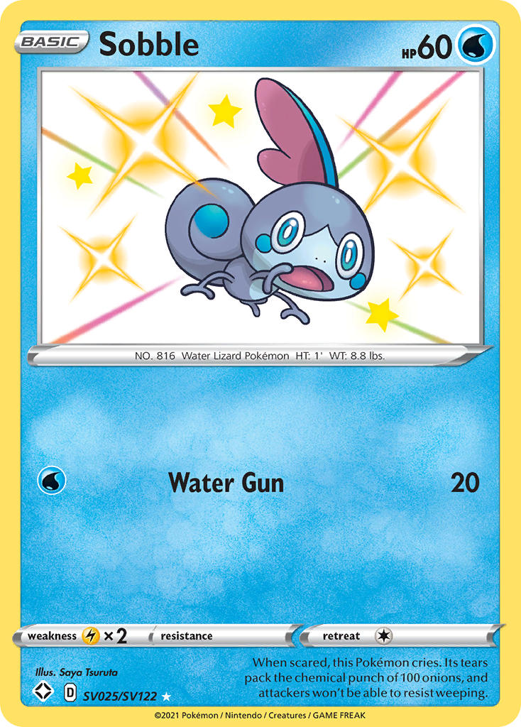 Sobble (SV025/SV122) [Sword & Shield: Shining Fates] | Rock City Comics