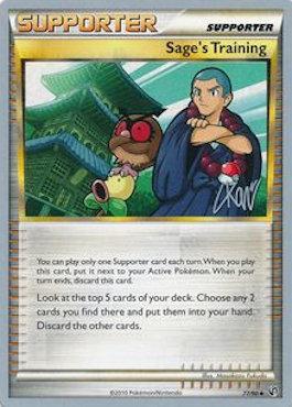 Sage's Training (77/90) (Reshiphlosion - Christopher Kan) [World Championships 2011] | Rock City Comics
