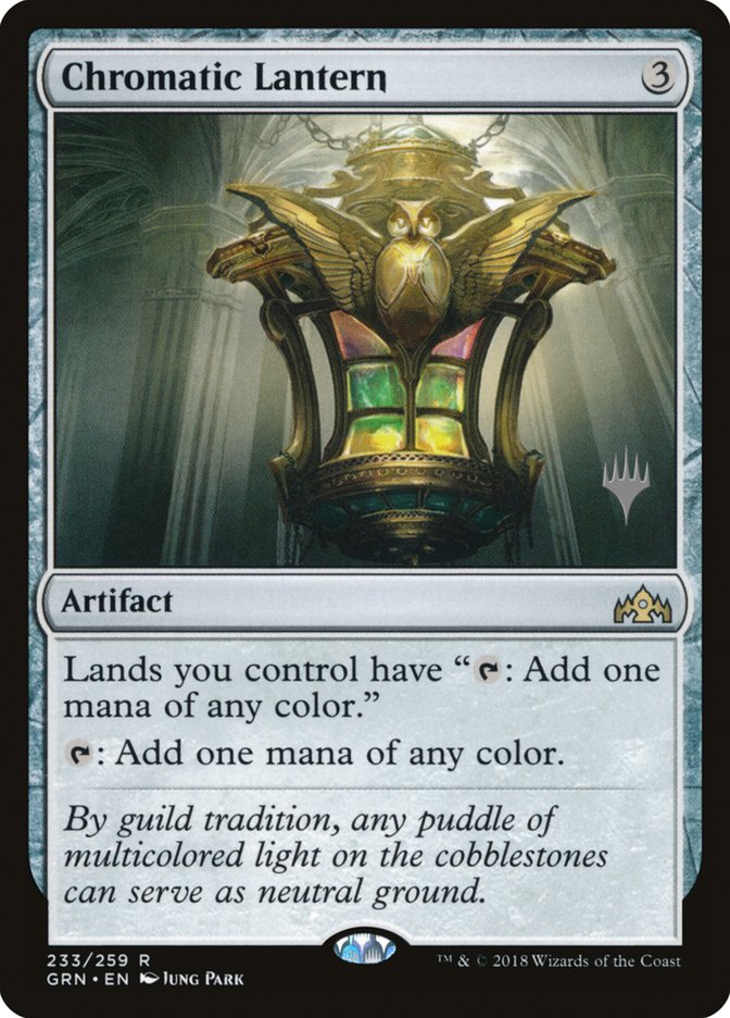 Chromatic Lantern (Promo Pack) [Guilds of Ravnica Promos] | Rock City Comics