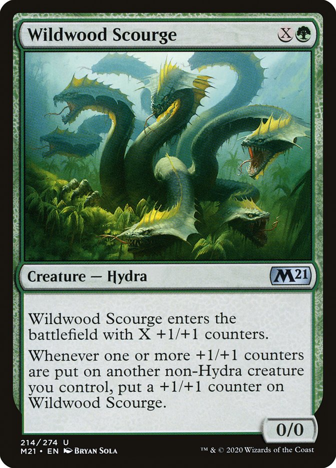 Wildwood Scourge [Core Set 2021] | Rock City Comics