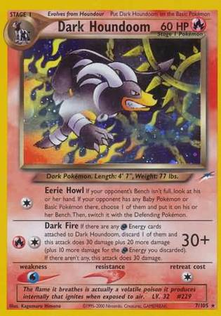 Dark Houndoom (7/105) [Neo Destiny Unlimited] | Rock City Comics