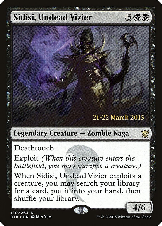 Sidisi, Undead Vizier  [Dragons of Tarkir Prerelease Promos] | Rock City Comics