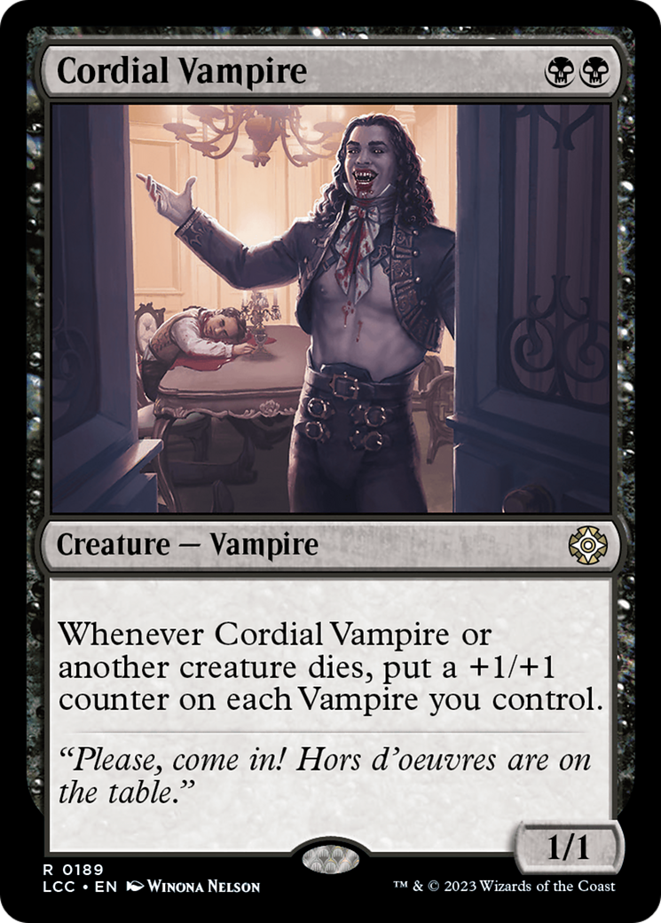 Cordial Vampire [The Lost Caverns of Ixalan Commander] | Rock City Comics