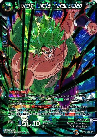 Broly, Limits Transcended [BT6-060] | Rock City Comics