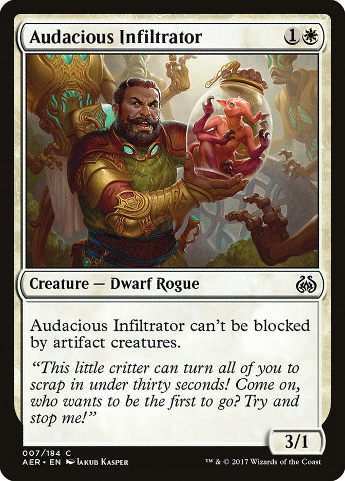 Audacious Infiltrator [Aether Revolt] | Rock City Comics