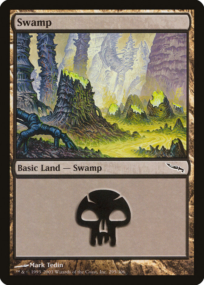 Swamp (295) [Mirrodin] | Rock City Comics