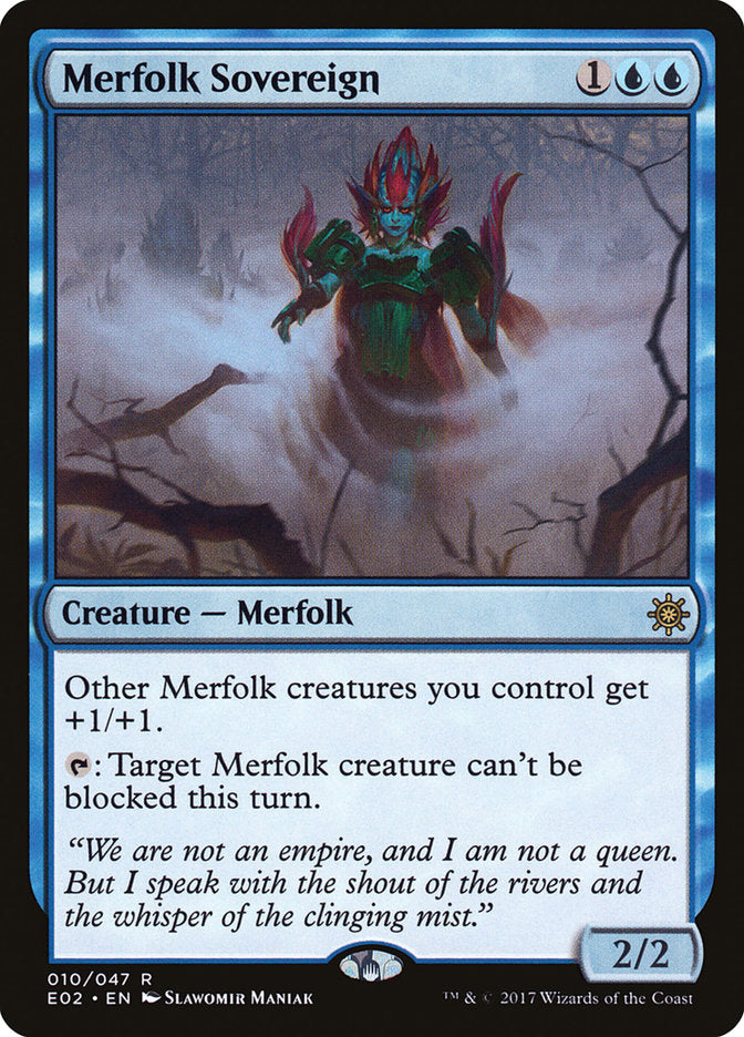 Merfolk Sovereign [Explorers of Ixalan] | Rock City Comics