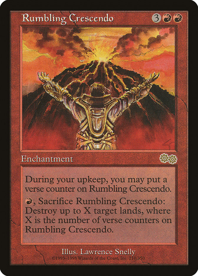 Rumbling Crescendo [Urza's Saga] | Rock City Comics