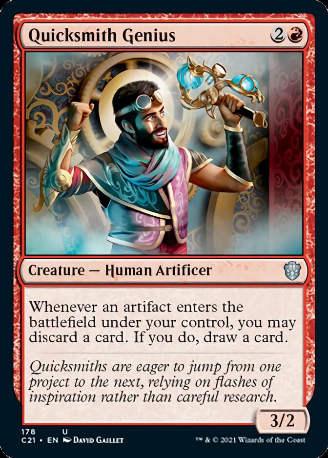 Quicksmith Genius [Commander 2021] | Rock City Comics