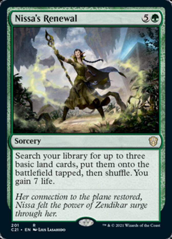 Nissa's Renewal [Commander 2021] | Rock City Comics