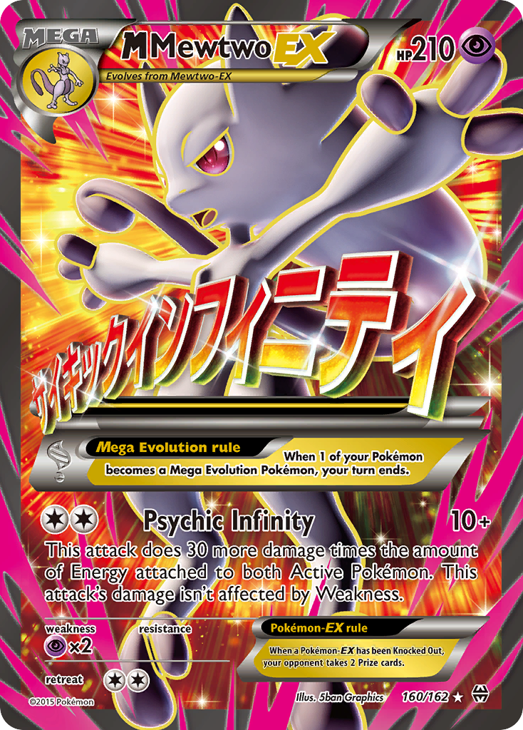 M Mewtwo EX (160/162) [XY: BREAKthrough] | Rock City Comics