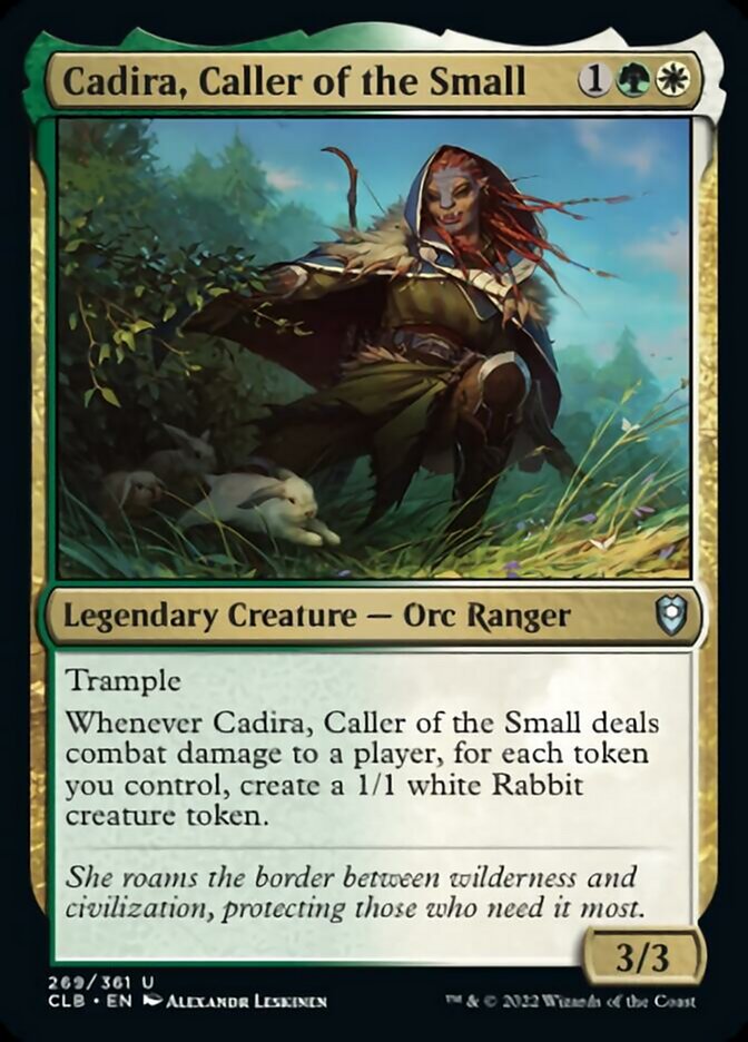 Cadira, Caller of the Small [Commander Legends: Battle for Baldur's Gate] | Rock City Comics