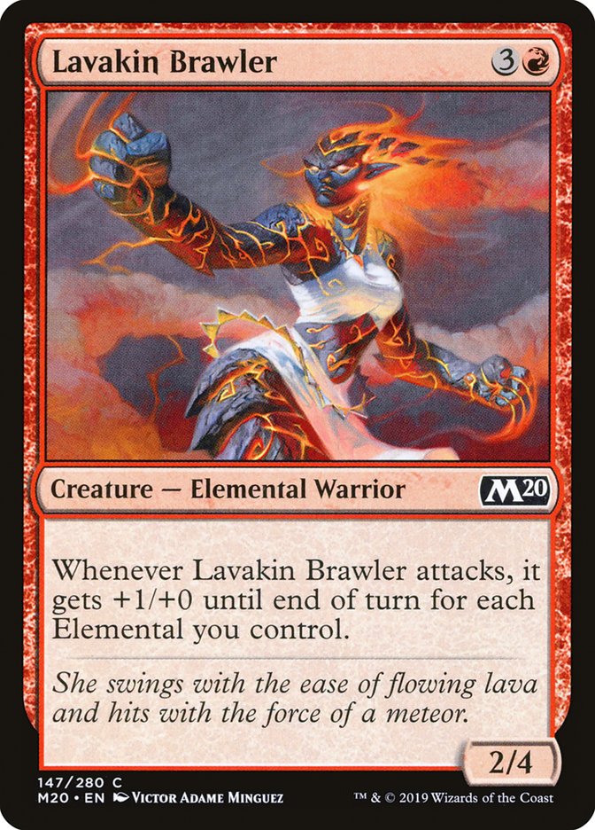 Lavakin Brawler [Core Set 2020] | Rock City Comics