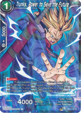 Trunks, Power to Save the Future [EX14-02] | Rock City Comics