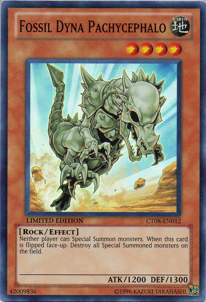 Fossil Dyna Pachycephalo [CT08-EN012] Super Rare | Rock City Comics