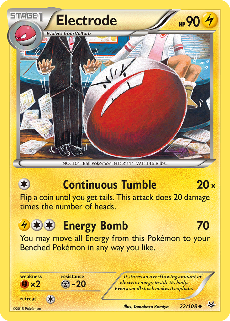 Electrode (22/108) [XY: Roaring Skies] | Rock City Comics