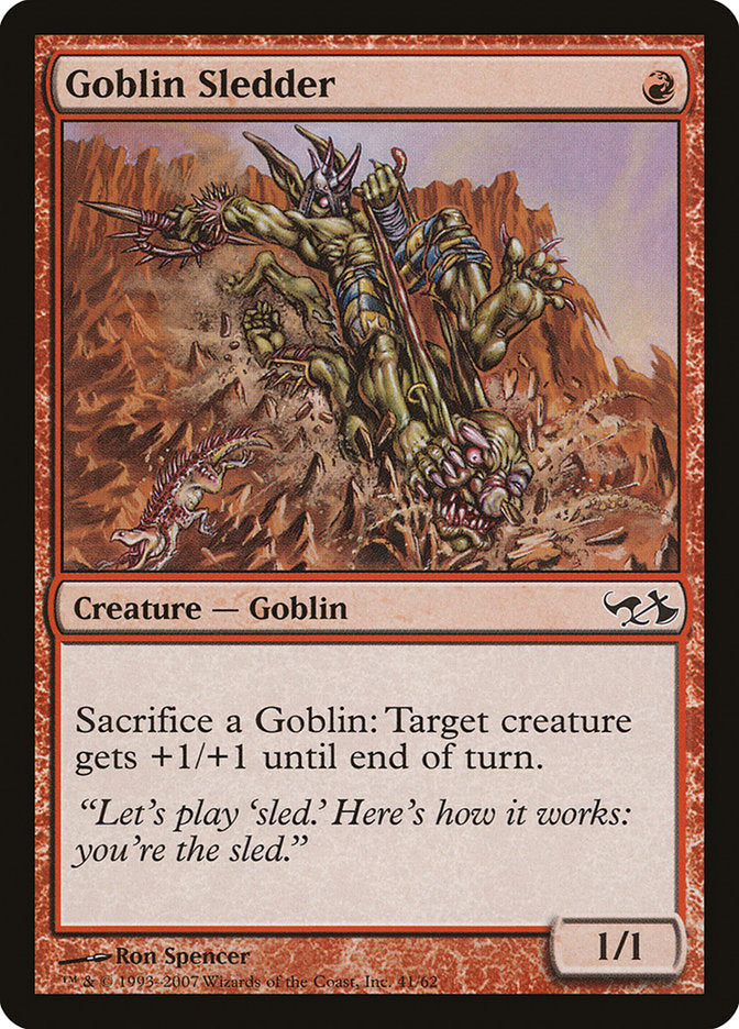 Goblin Sledder [Duel Decks: Elves vs. Goblins] | Rock City Comics