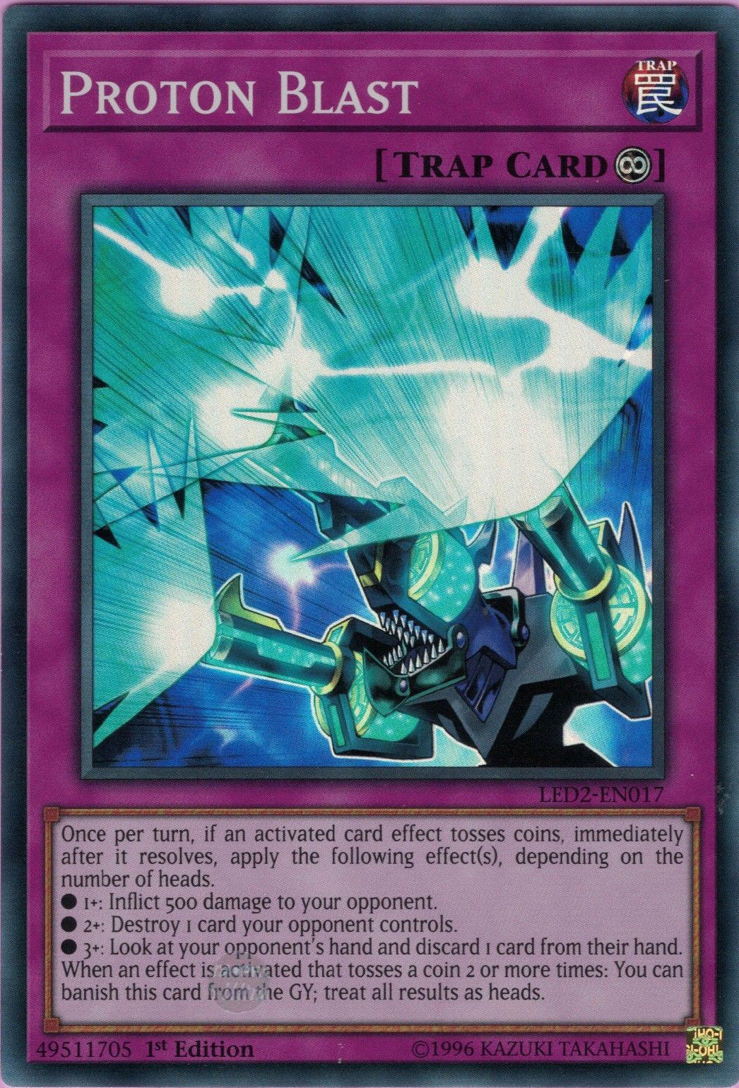 Proton Blast [LED2-EN017] Super Rare | Rock City Comics