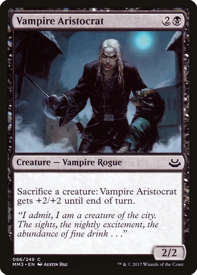 Vampire Aristocrat [Modern Masters 2017] | Rock City Comics