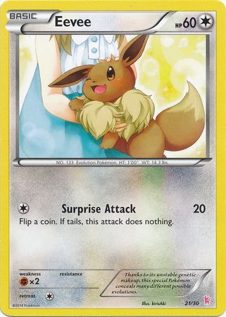 Eevee (21/30) [XY: Trainer Kit - Sylveon] | Rock City Comics