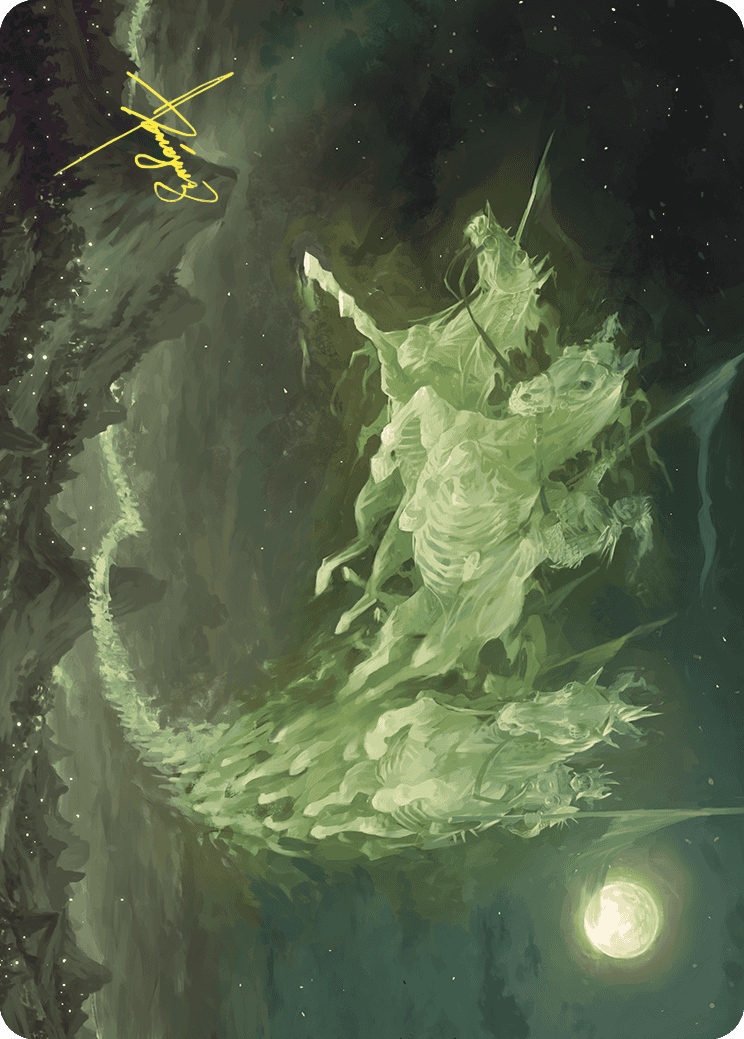 Moonshaker Cavalry Art Card (Gold-Stamped Signature) [Wilds of Eldraine Art Series] | Rock City Comics