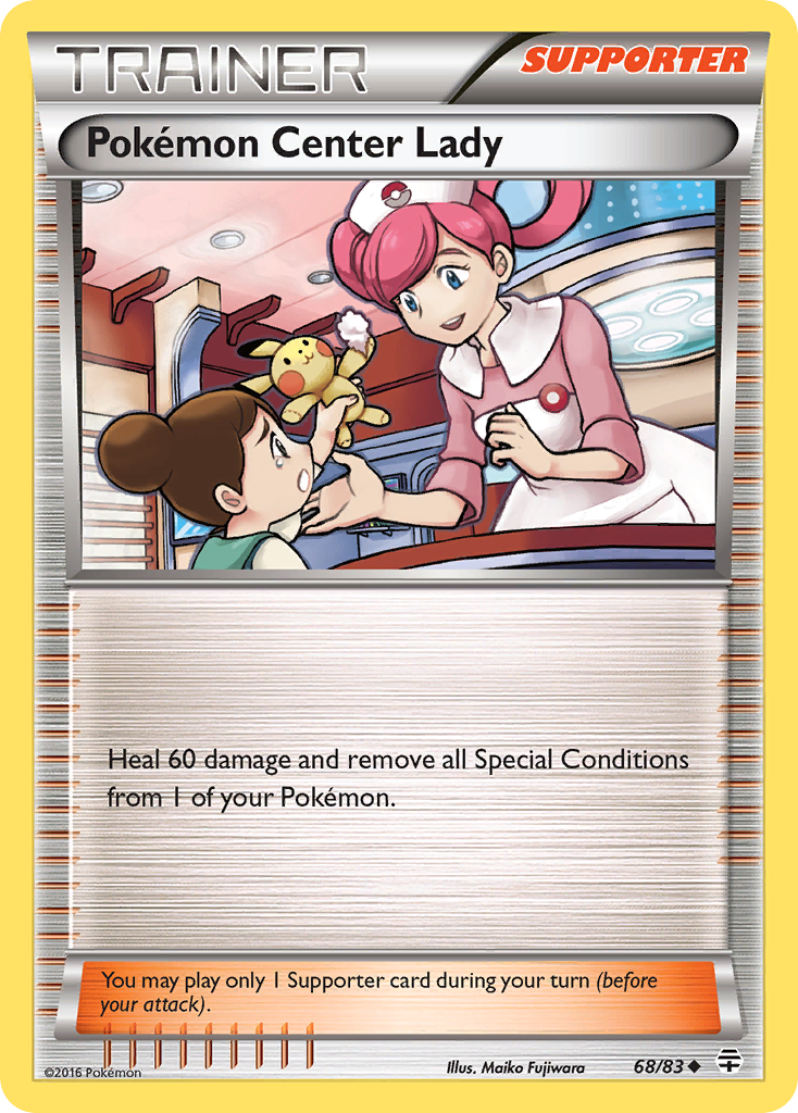 Pokemon Center Lady (68/83) [XY: Generations] | Rock City Comics