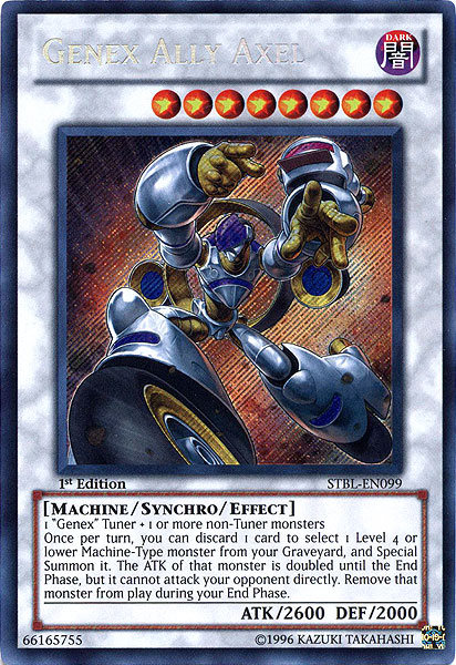 Genex Ally Axel [STBL-EN099] Secret Rare | Rock City Comics